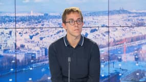 Valentin Gendrot, auteur du livre-enquête "Flic", le 7 septembre 2020 sur BFMTV