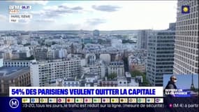 Paris: 54% des habitants souhaitent quitter la capitale, contre 38% avant le confinement