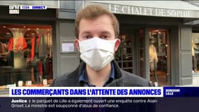 Les commerçants dans l'attente des annonces d'Emmanuel Macron 