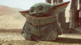 Baby Yoda dans la série The Mandalorian 