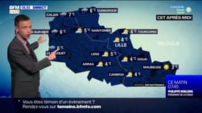 Météo Nord-Pas-de-Calais: éclaircies dans les terres mais pluie sur le littoral