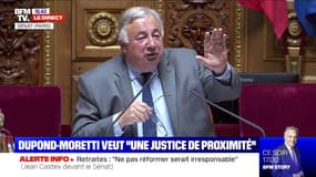 Justice: Eric Dupond-Moretti interpellé au Sénat 