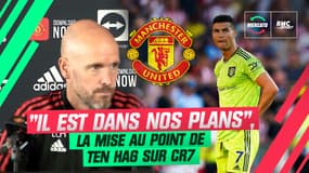 Manchester United : "Ronaldo est dans nos plans", la mise au point de Ten Hag sur CR7