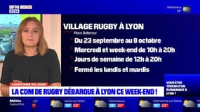 L'histoire du jour: la Coupe du monde de rugby arrive enfin à Lyon ce dimanche