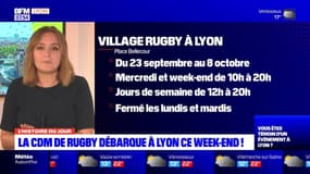 L'histoire du jour: la Coupe du monde de rugby arrive enfin à Lyon ce dimanche