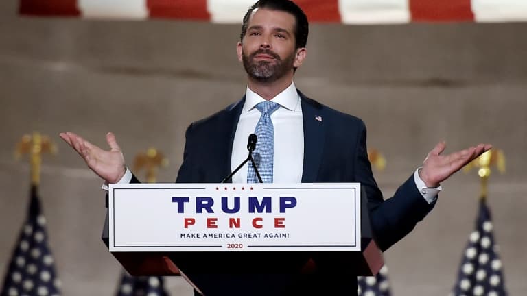 Donald Trump Jr, le 24 août 2020 à Washington