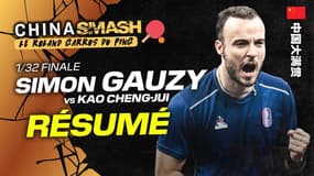Résumé WTT CHINA : Un spectacle à la Gauzy (32 de finale)