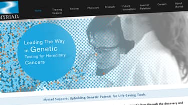 Myriad Genetics est seule autorisée à effectuer les tests de dépistage BRCA1 et 2 grâce aux brevets qu'il a déposé.