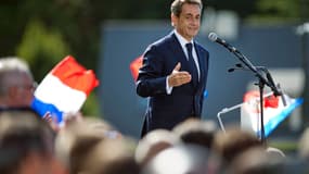 Nicolas Sarkozy à La Baule le 5 septembre dernier, à l'occasion de l'université d'été des Républicains.