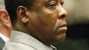 Le Dr Conrad Murray, reconnu coupable d'homicide involontaire sur la personne de Michael Jackson, lors du prononcé du verdict, lundi, à l'issue de son procès. Le médecin sera la vdette d'un documentaire diffusé cette semaine à la télévision américaine. /P