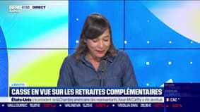 Emmanuelle Souffi : Casse en vue sur les retraites complémentaires - 04/10