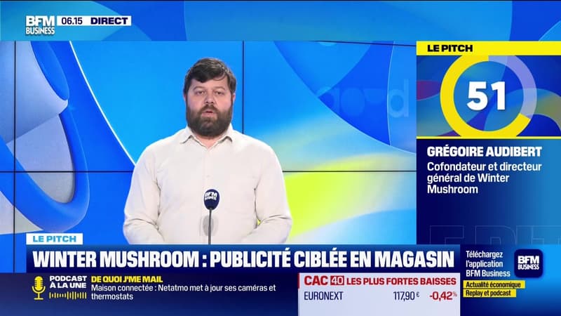 Le Pitch : Winter Mushroom, publicité ciblée en magasin - 02/02