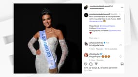 Mareva Michel a été élue Miss Île-de-France 2025.