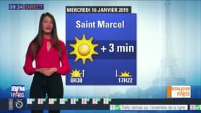 Météo Paris Île-de-France du 16 janvier: Ciel nuageux mais pas de pluie dans la journée