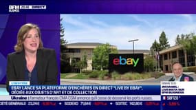 Sarah Tayeb (eBay France) : eBay lance sa plateforme d'enchères en direct "Live by eBay", dédiée aux objets d'art et de collection - 01/03