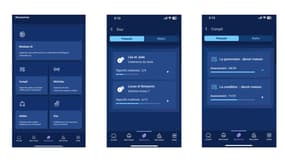 Interface de l'application MIA Seconde