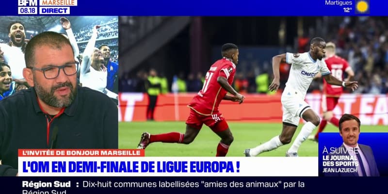 Ligue Europa: après sa victoire contre Benfica, l'OM file en demi-finale