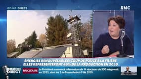 Transition énergétique: Corinne Lepage juge "catastrophiques" les choix d'Emmanuel Macron