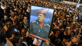 Cérémonie au Nicaragua en l'honneur de Hugo Chavez, le 5 mars 2013