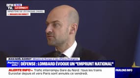 Jean-Noël Barrot (ministre des Affaires étrangères): "La mobilisation des revenus tirés des actifs russes immobilisés a permis de mettre l'Ukraine à l'abri des difficultés financières"