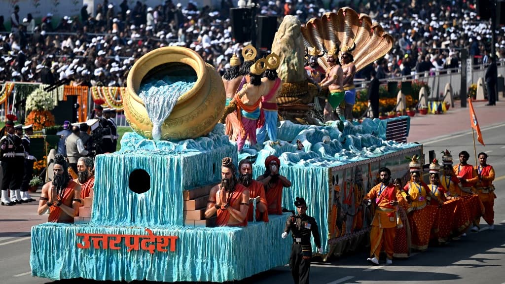Le défilé du Jour de la République en Inde, le 26 janvier 2025
