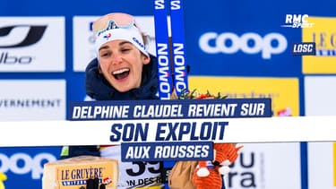 Ski de fond : "Fabuleux", Delphine Claudel revient sur son exploit aux Rousses