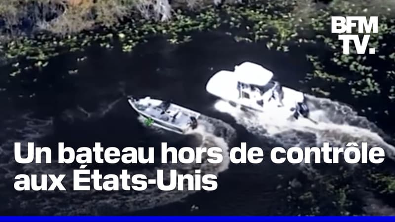 États-Unis: un homme inconscient secouru d'un bateau hors de contrôle