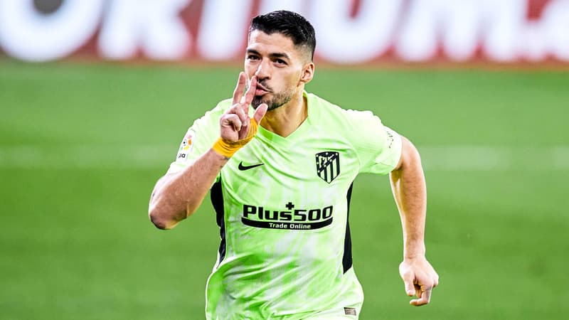 Atlético: Suarez, de généreuses primes en fonction de ses buts