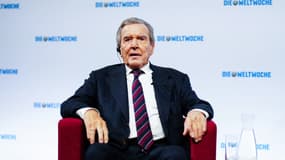 Gerhard Schröder à Vienne en Autriche le 31 octobre 2024