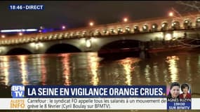 Crues: "La Seine a dépassé les 4,92 mètres", Nicolas de Labareyre