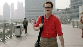 Joaquin Phoenix dans le film "Her" de Spike Jonze, dont l'action se déroule en 2025