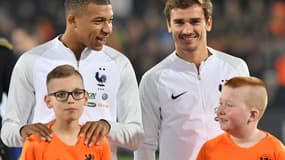 Mbappé et Griezmann contre les Pays-Bas (0-2)