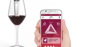 Le scanner mis au point par la start-up iséroise analyse du vin rouge uniquement, pour l'instant.