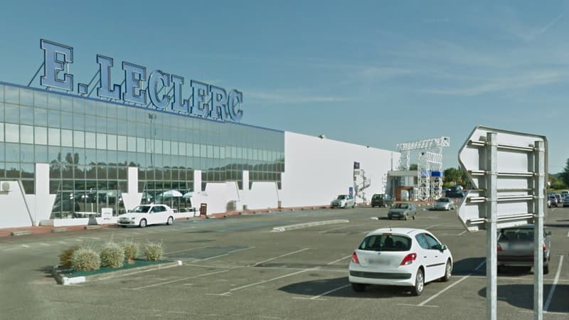 Le centre commercial de Leclerc, à Villeneuve-sur-Lot, a été mis à sac par une personne sans domicile fixe.