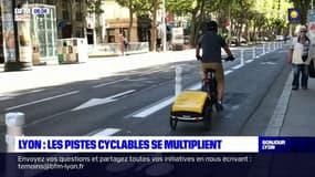 Lyon: les pistes cyclables se multplient