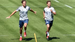 Goretzka et Kimmich (Bayern)
