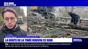 Vallée de la Tinée: la route rouvre ce lundi soir