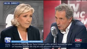 Sanction financière contre le Rassemblement national: "C'est un véritable attentat contre la démocratie !" affirme Marine Le Pen