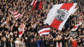 Les supporters de l'Ajax Amsterdam