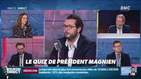 Quelle est la marque du téléphone de François Ruffin ?... Relevez le quiz du Président Magnien !
