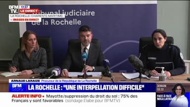 Attaque au couteau dans un commissariat de La Rochelle: le procureur de la République exclut tout "dessein terroriste"