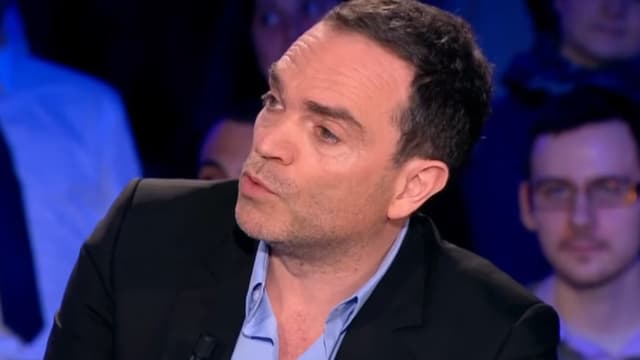 Yann Moix sur le plateau d'"On n'est pas couché" sur France 2