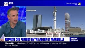 "Nous aurons un bateau par semaine": Pierre Mainguy, directeur commercial et marketing Corsica Linea, confirme la reprise des ferries entre Alger et Marseille à partir du "mardi 9 novembre"