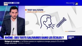 Rhône : des tests salivaires dans les écoles