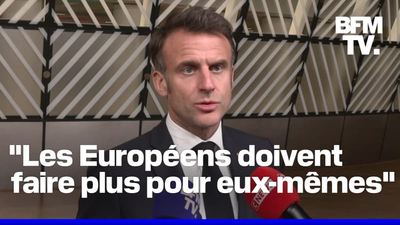 Ukraine, Gaza, Boualem Sansal... La prise de parole d'Emmanuel Macron après le Conseil européen thumbnail