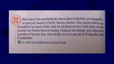 Le passage faisant polémique