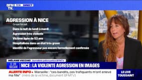 Femme rouée de coups à Nice: les images de son agression en pleine rue
