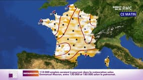 Météo: soleil voilé sur une grande partie du pays, des averses à l'Ouest