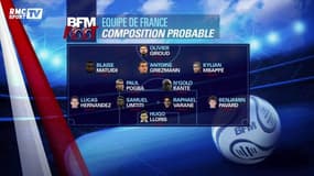 Qui et pourquoi… voici la compo probable des Bleus pour la finale