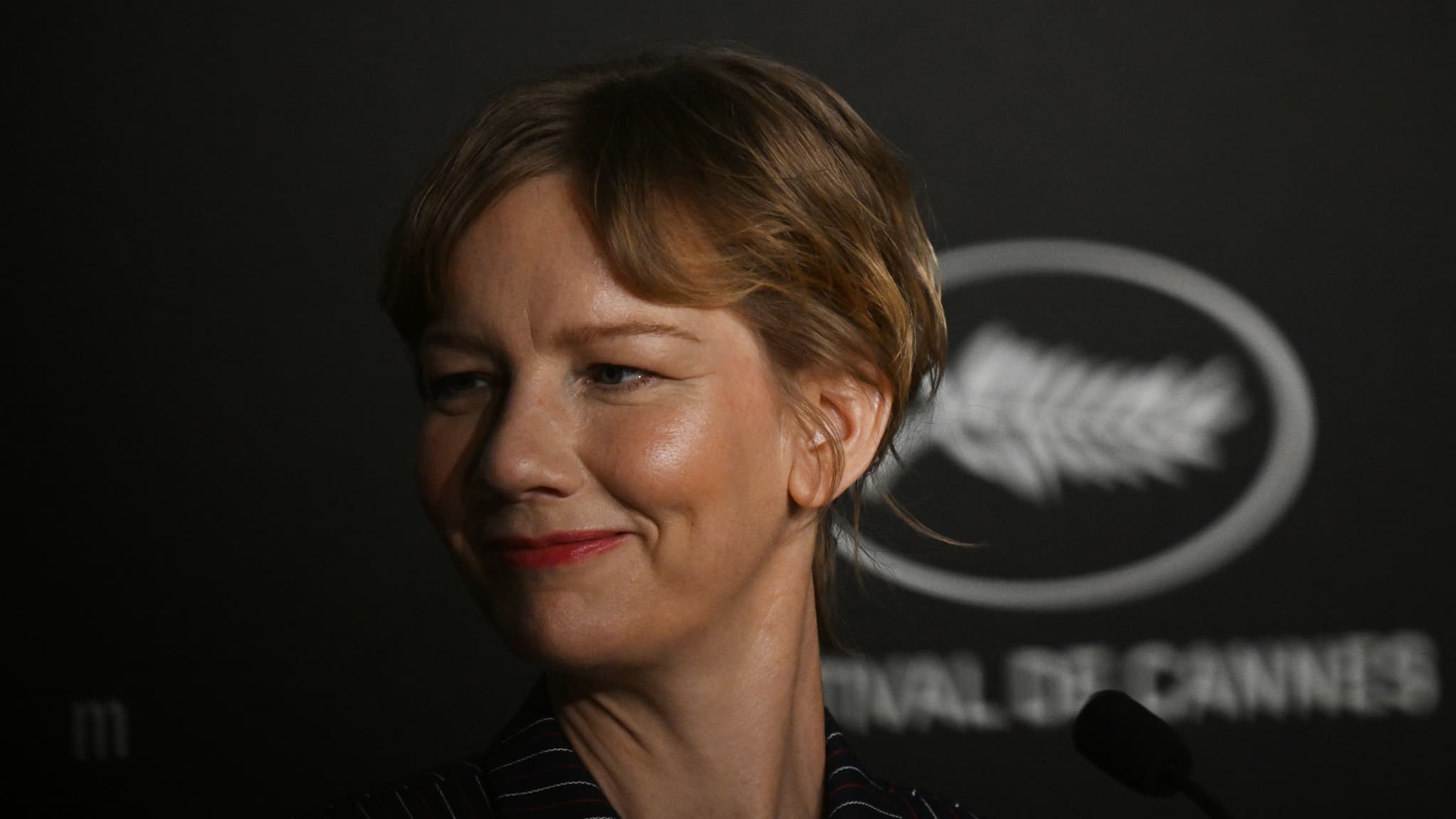 L'actrice allemande Sandra Hüller, le 22 mai au festival de Cannes. L'actrice allemande Sandra Hüller, le 22 mai au festival de Cannes.